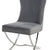 Hampton Dining Chair Velvet Grey