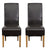 Hudson Dining Chair Brown (Pair)