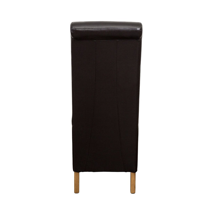 Hudson Dining Chair Brown (Pair)