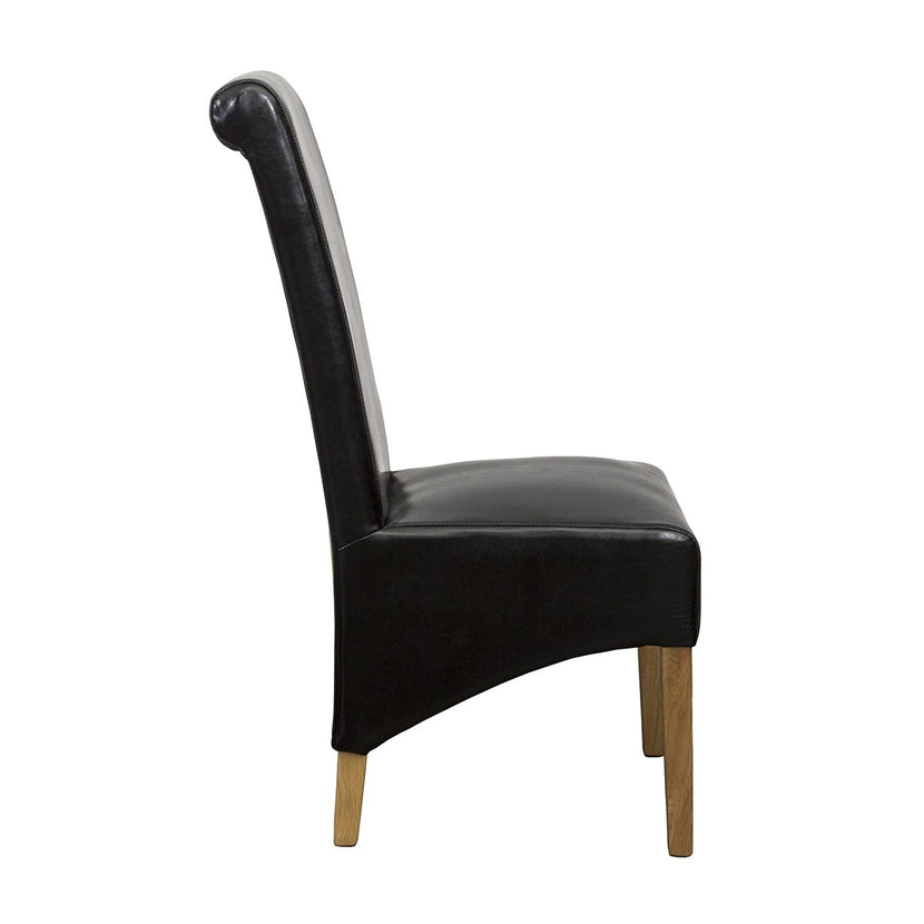Hudson Dining Chair Black (Pair)