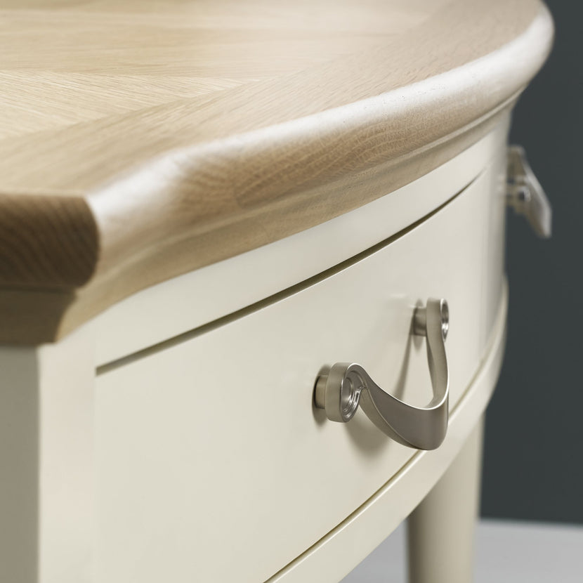 Marseilles Dressing Table (Oak & Antique White)
