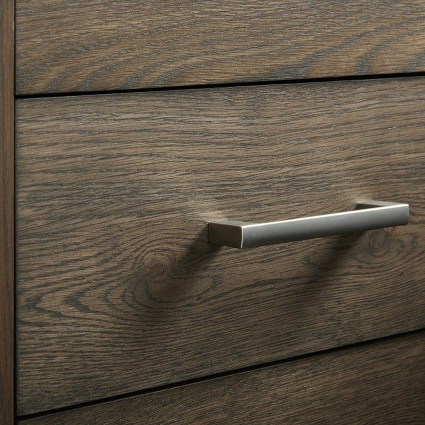 Tuscany Dark Oak Lamp Table with Drawer