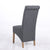 Hudson Dining Chair Grey Charcoal (Pair)