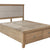 Horus Bed with Fabric Headboard and Drawer Footboard Set