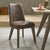Camborne Upholstered Chair Distressed Leather (Pair)