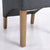 Hudson Dining Chair Grey Charcoal (Pair)