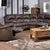 Danube Corner Sofa (Manual Recliner)