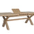 Horus Cross Leg Dining Table