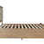 Horus Bed with Fabric Headboard and Drawer Footboard Set