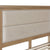 Horus Bed with Fabric Headboard and Drawer Footboard Set