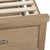 Horus Bed with Fabric Headboard and Drawer Footboard Set