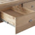Horus Bed with Fabric Headboard and Drawer Footboard Set