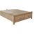 Horus Bed with Fabric Headboard and Drawer Footboard Set