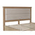 Horus Bed with Fabric Headboard and Drawer Footboard Set