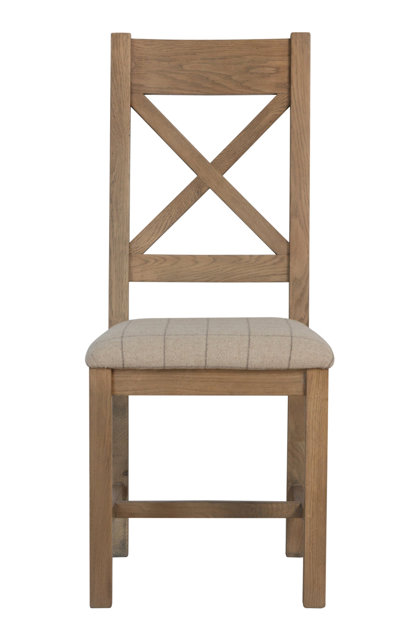 Horus Cross Back Chair (Pair)