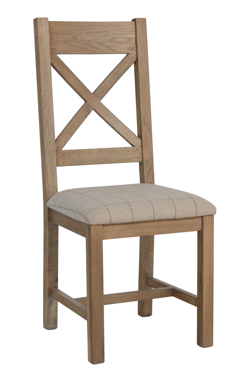 Horus Cross Back Chair (Pair)