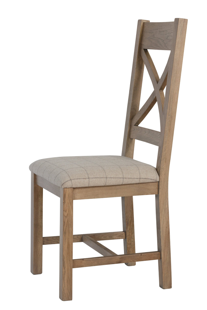 Horus Cross Back Chair (Pair)