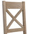 Horus Cross Back Chair (Pair)