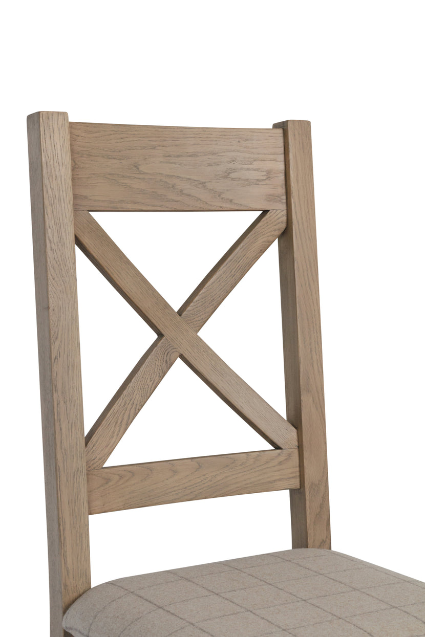 Horus Cross Back Chair (Pair)