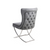 Hampton Dining Chair Velvet Grey