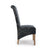 Hudson Dining Chair Baroque Charcoal (Pair)