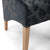 Hudson Dining Chair Baroque Charcoal (Pair)