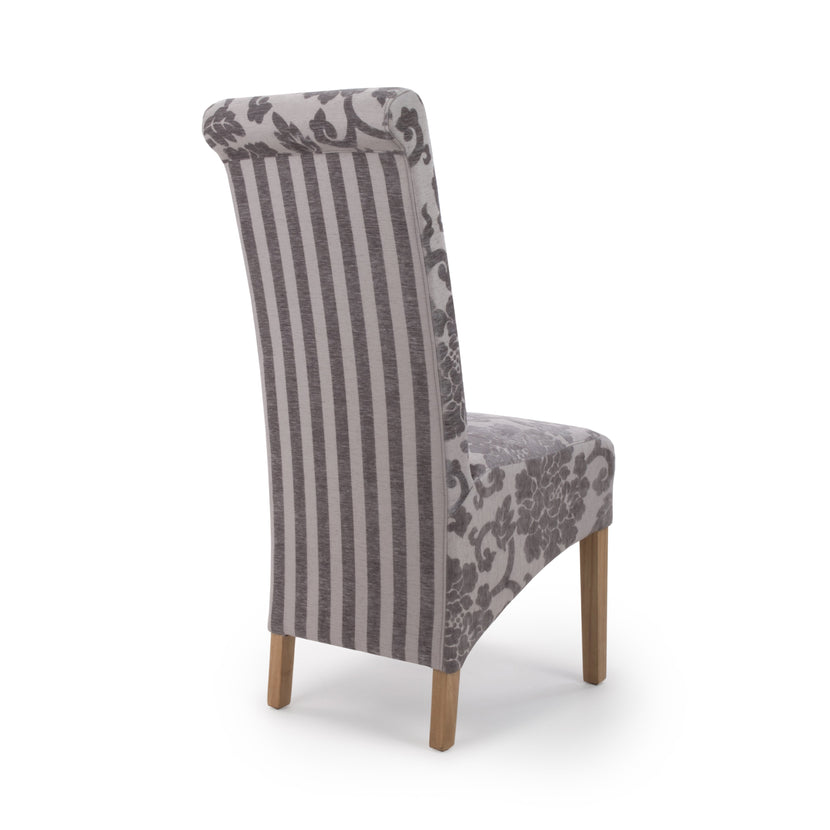 Hudson Dining Chair Baroque Mink (Pair)