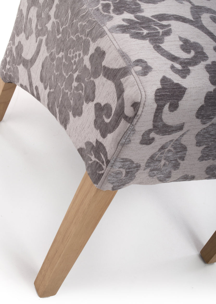 Hudson Dining Chair Baroque Mink (Pair)