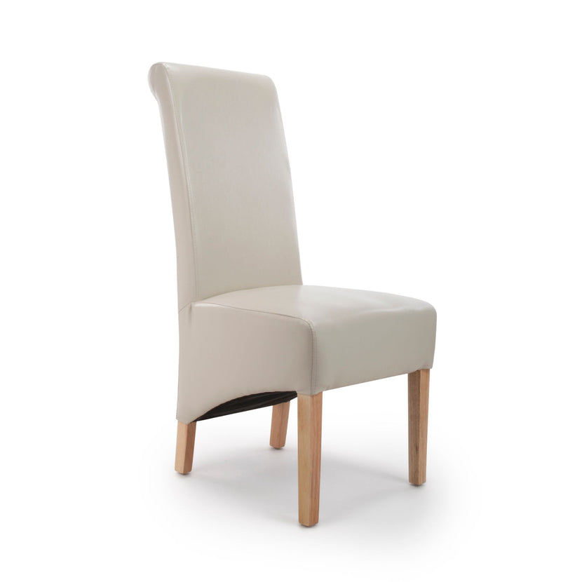 Hudson Dining Chair Ivory (Pair)