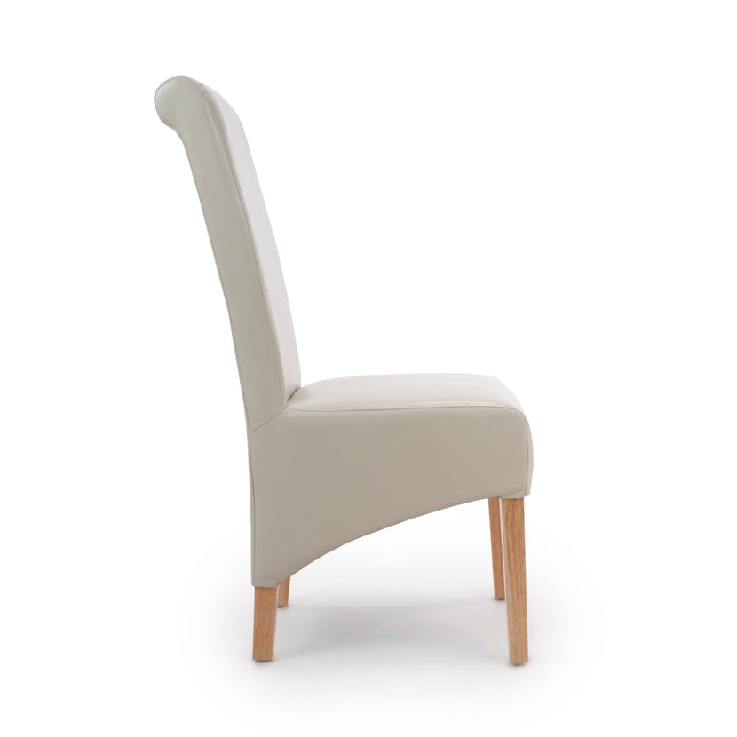 Hudson Dining Chair Ivory (Pair)