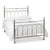 Krystal Shiny Nickel Bedframe