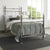 Krystal Shiny Nickel Bedframe