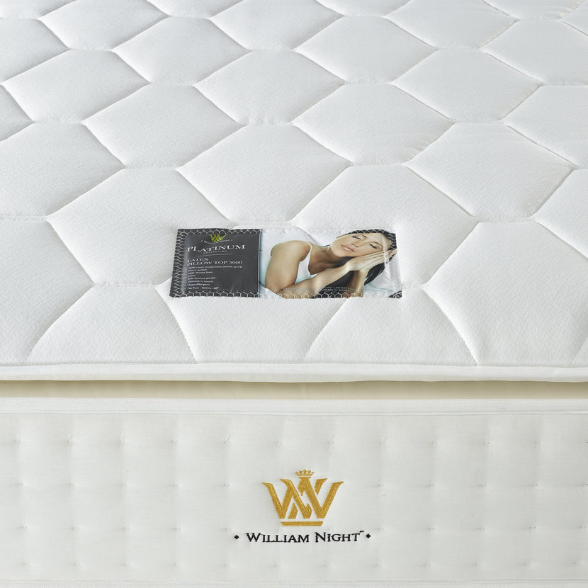 Latex Pillow Top 5000 Mattress Label