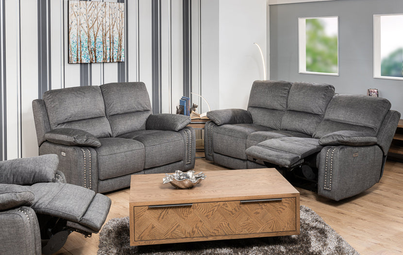 Lisbon 2 Seater Electric Recliner with USB