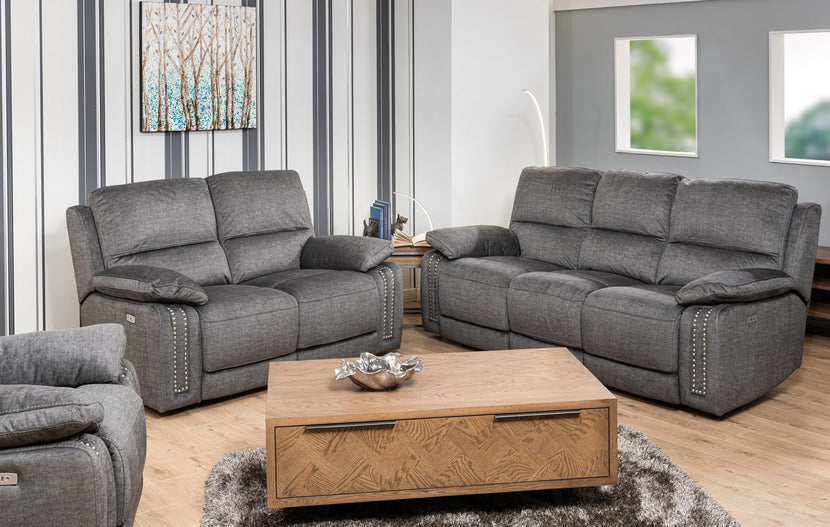 Lisbon 2 Seater Electric Recliner with USB