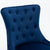 Omega Dining Chair Blue Velvet (Pair of Chairs)