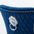 Omega Dining Chair Blue Velvet (Pair of Chairs)