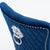 Omega Dining Chair Blue Velvet (Pair of Chairs)