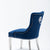 Omega Dining Chair Blue Velvet (Pair of Chairs)