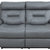 Milan 2 Seater Sofa (Electric Recliner with USB)