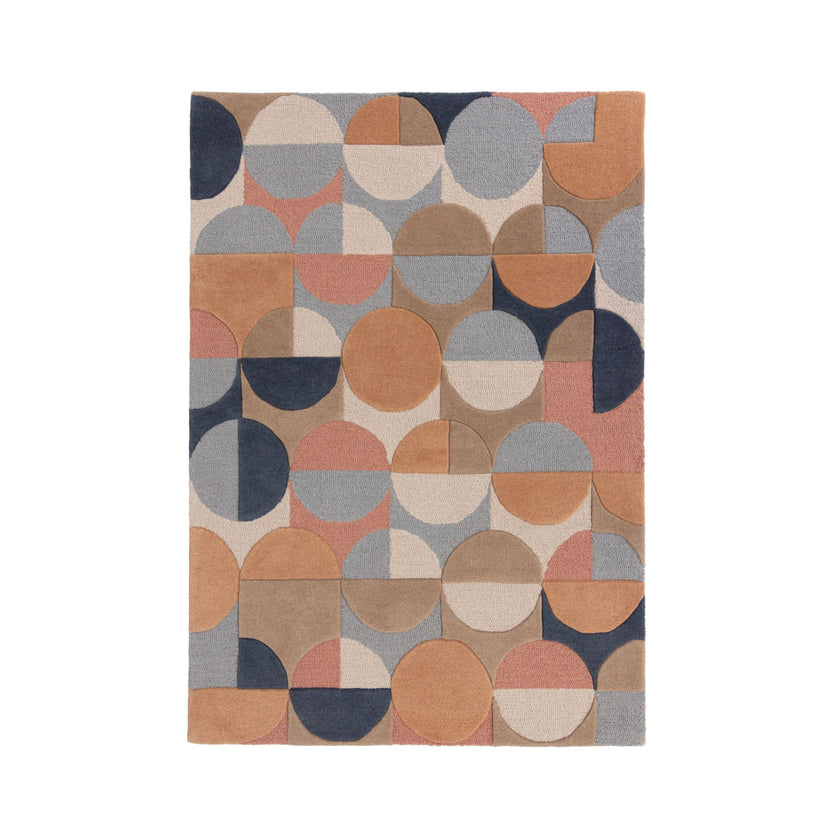 Shandwick Gigi (Blue/Coral Multi)