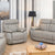 New Cologne Chair GREY (Electric Recliner with USB)