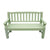 Porto Green 3 Seater Bench (Turnbury)