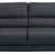 Porto 3 Seater (Black)