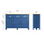 Midnight 3 Door Sideboard