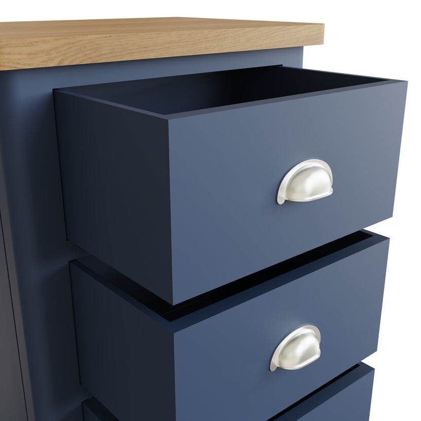 Midnight 5 Drawer Narrow Chest