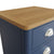 Midnight 3 Drawer Bedside