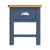 Midnight 1 Drawer Lamp Table