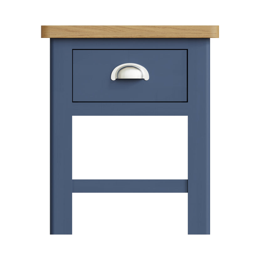 Midnight 1 Drawer Lamp Table