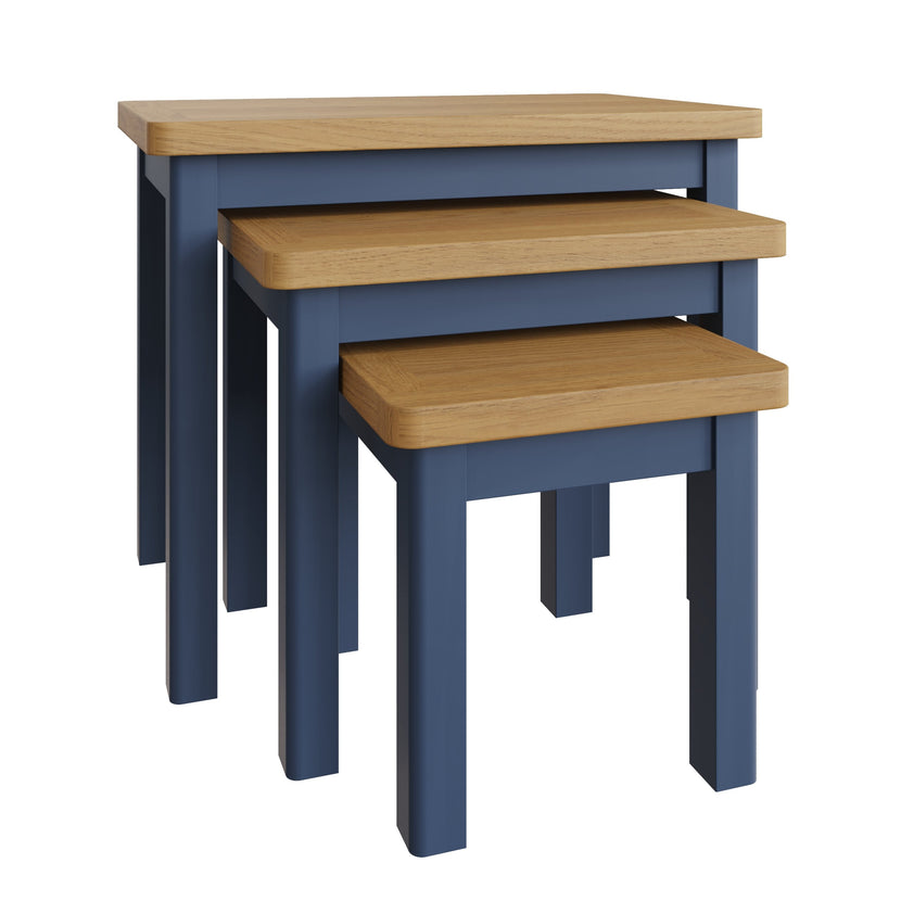 Midnight Nest of 3 Tables